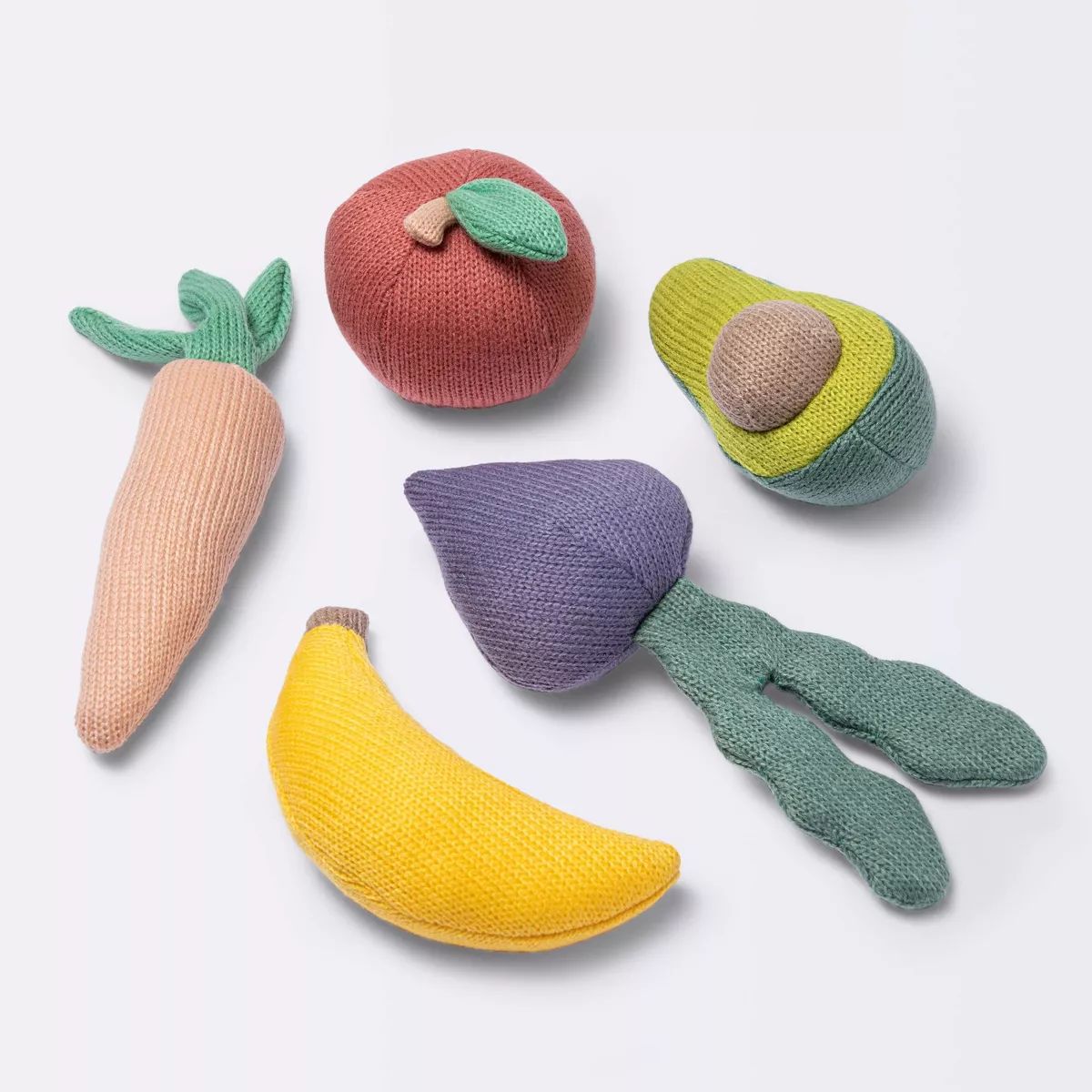 Fruit and Veggie Soft Toy Set - Cloud Island™ | Target