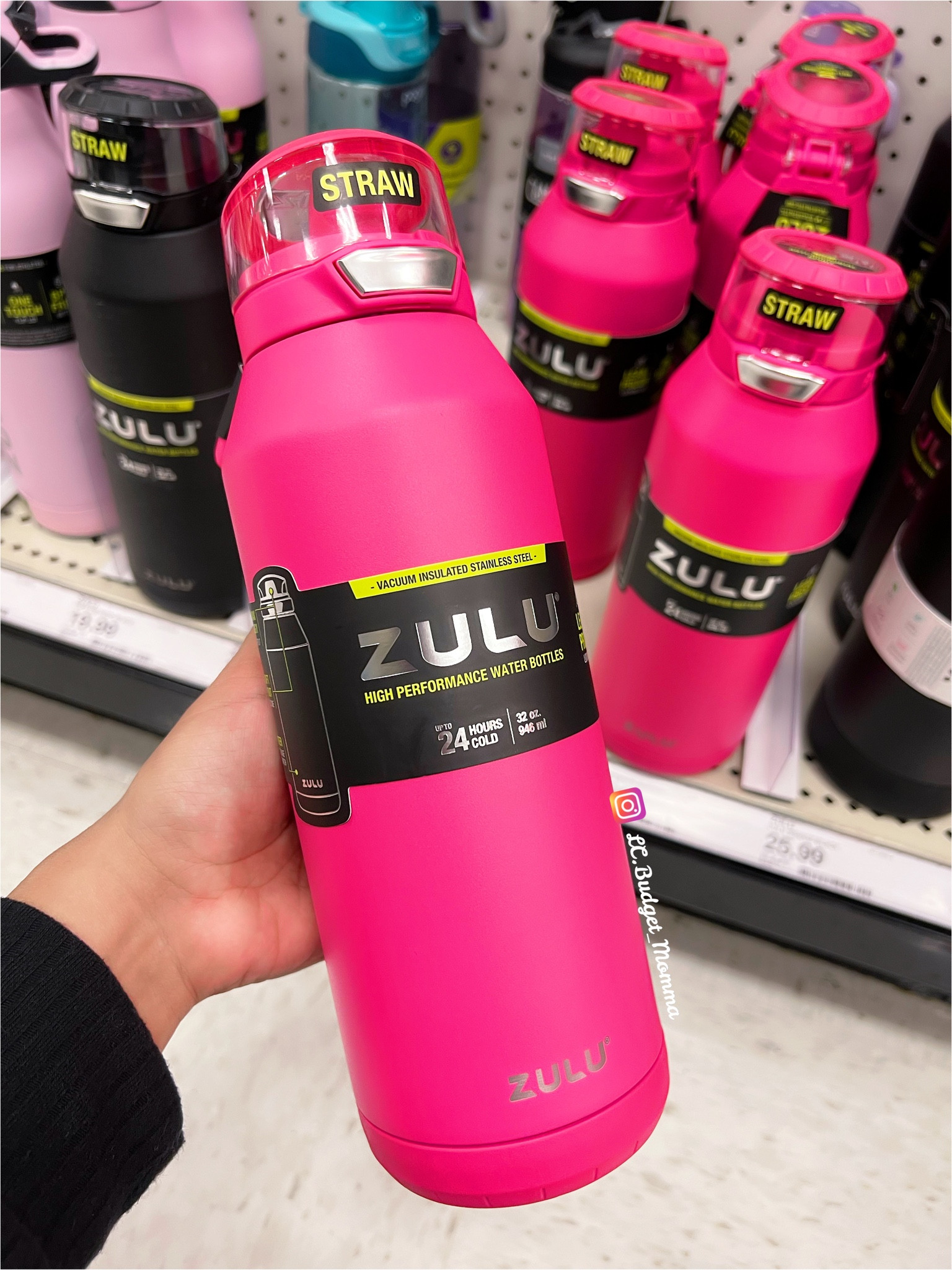 32 Oz Stainless Steel Water Bottle 

$22.99!! 3 Colors Available online! 

#target #targetdeals #waterbottle #stainlesssteel #hotpink 

#LTKfit #LTKunder50 #LTKSale
