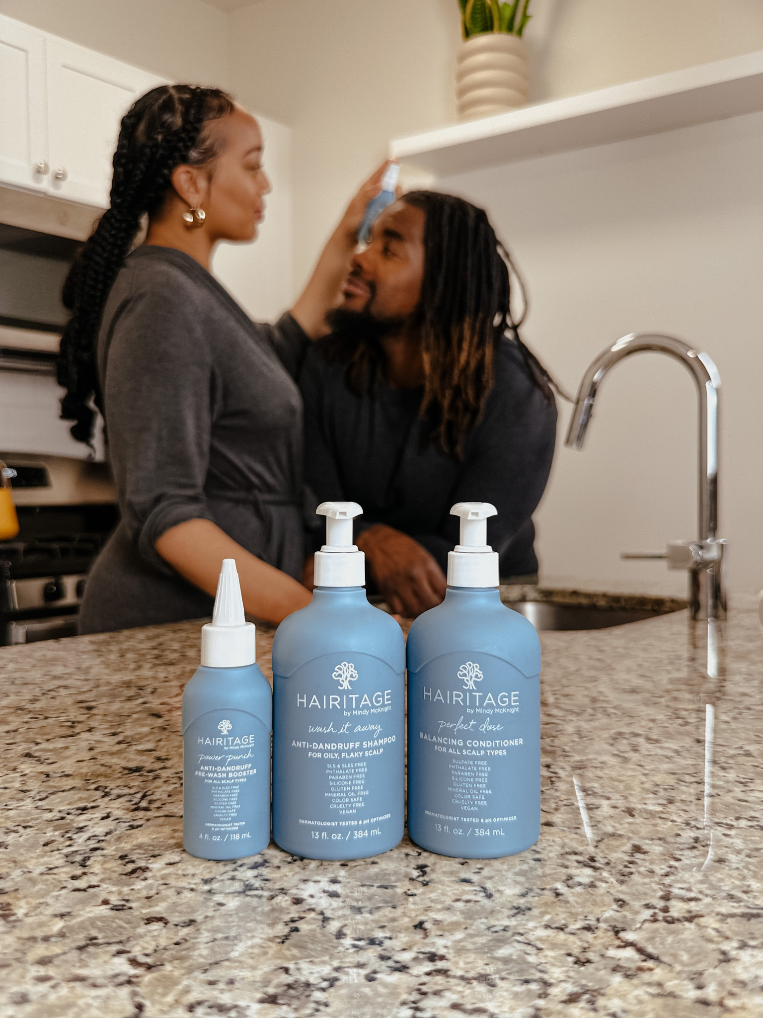 I can’t believe husband has been on his loc journey for almost 5 years. We find hair days being longer than they need to be when Marcus’ dandruff is at a high. We recently incorporated The Hairitage by Mindy Anti-Dandruff collection into husbands hair day to help treat his dry scalp and manage dandruff.
 


#LTKbeauty #LTKSeasonal #LTKfamily