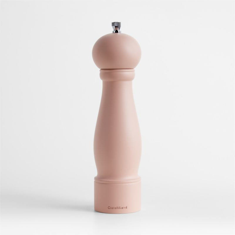 Marin Elegant Pink Wood Pepper Mill + Reviews | Crate & Barrel | Crate & Barrel