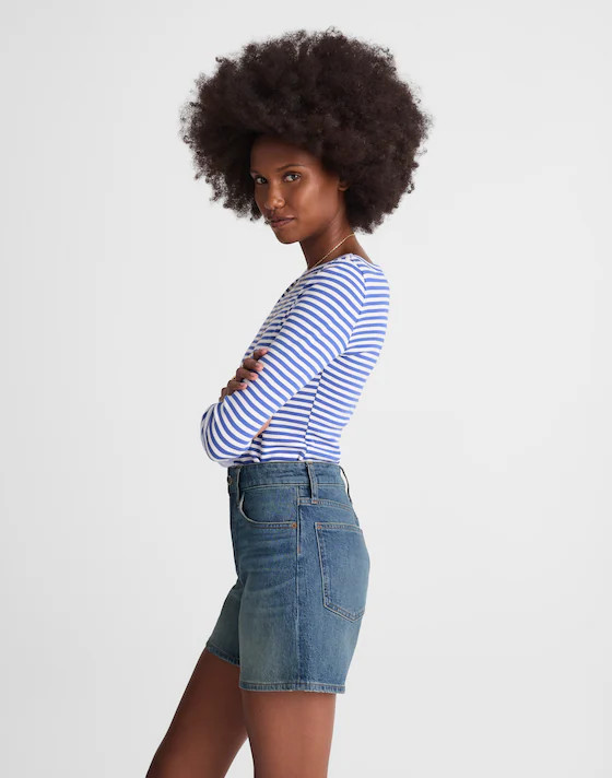 The Perfect Vintage Mid-Length Jean Short | Madewell