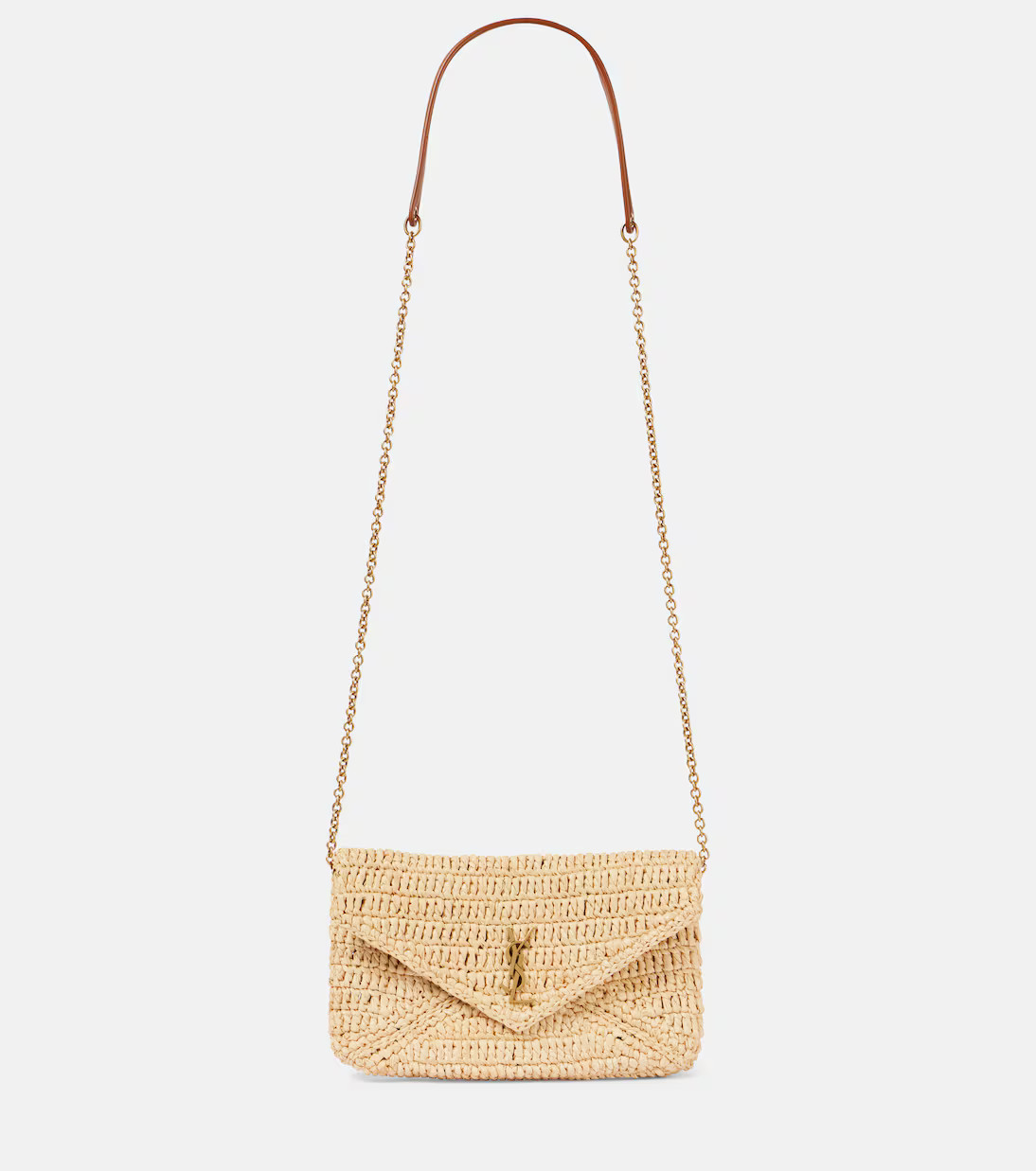 Cassandre Mini raffia shoulder bag | Mytheresa (UK)