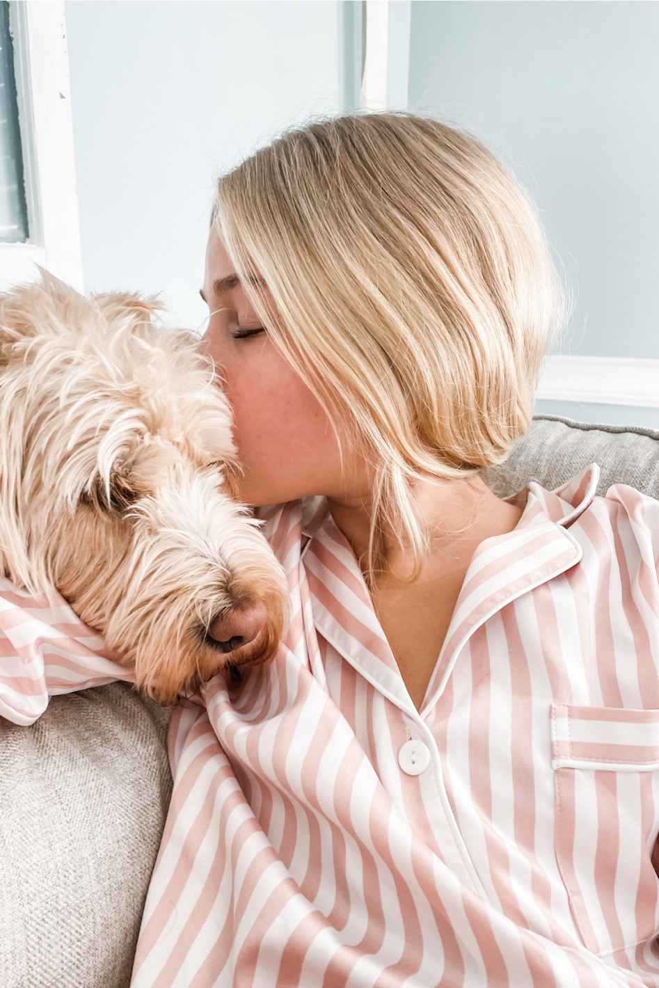 Women’s satin pajama set long sleeve button down pajamas. Pink and white stripe satin pajamas. 2 piece silky pajama set. Blush pajamas. Pink pj’s Amazon. 
Teen girl pajamas. Valentines pajamas, 

#LTKunder50 #LTKstyletip #LTKFind