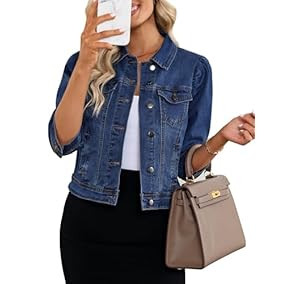 Vetinee Women'S Shacket Cropped... | Amazon (US)