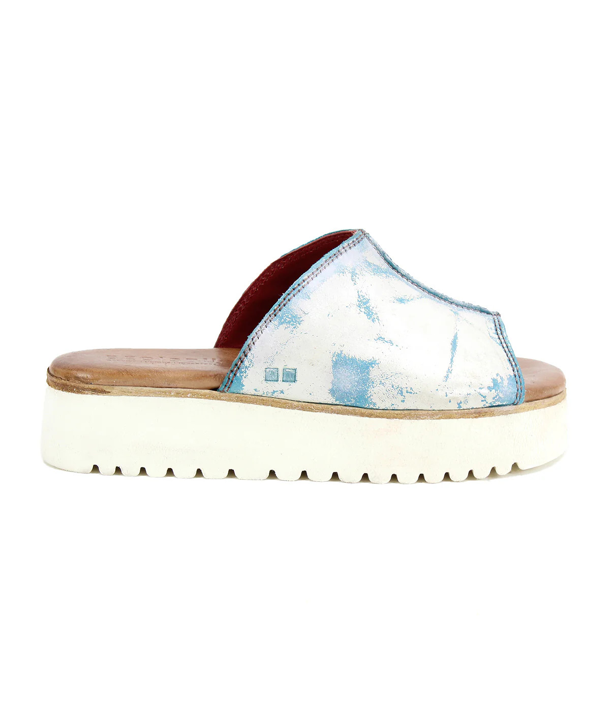 Fairlee II: Flatform Leather Slide Sandals | Bed Stu | BED|STÜ