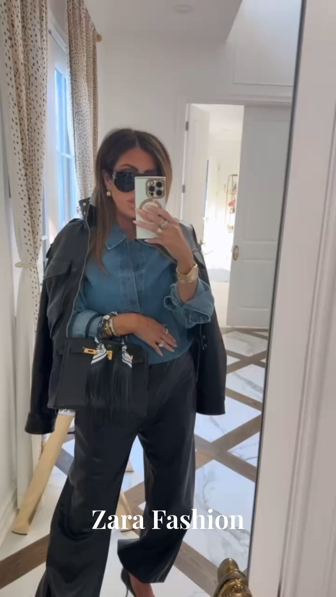 Wearing a size small in every everything! 

Zara finds, Zara fashion, Shoulder pads, Bodysuit, Leather pants, Balloon Pants, Black leather jacket, Cropped leather jacket, Emily Ann Gemma

#LTKBeauty #LTKootd #LTKHoliday