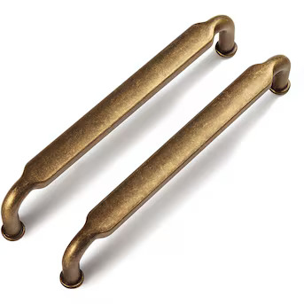 Miaokesen 5-1/16-in (128Mm) Center to Center Antique Brass Novelty Handle Drawer Pulls (6-Pack) | Lowe's
