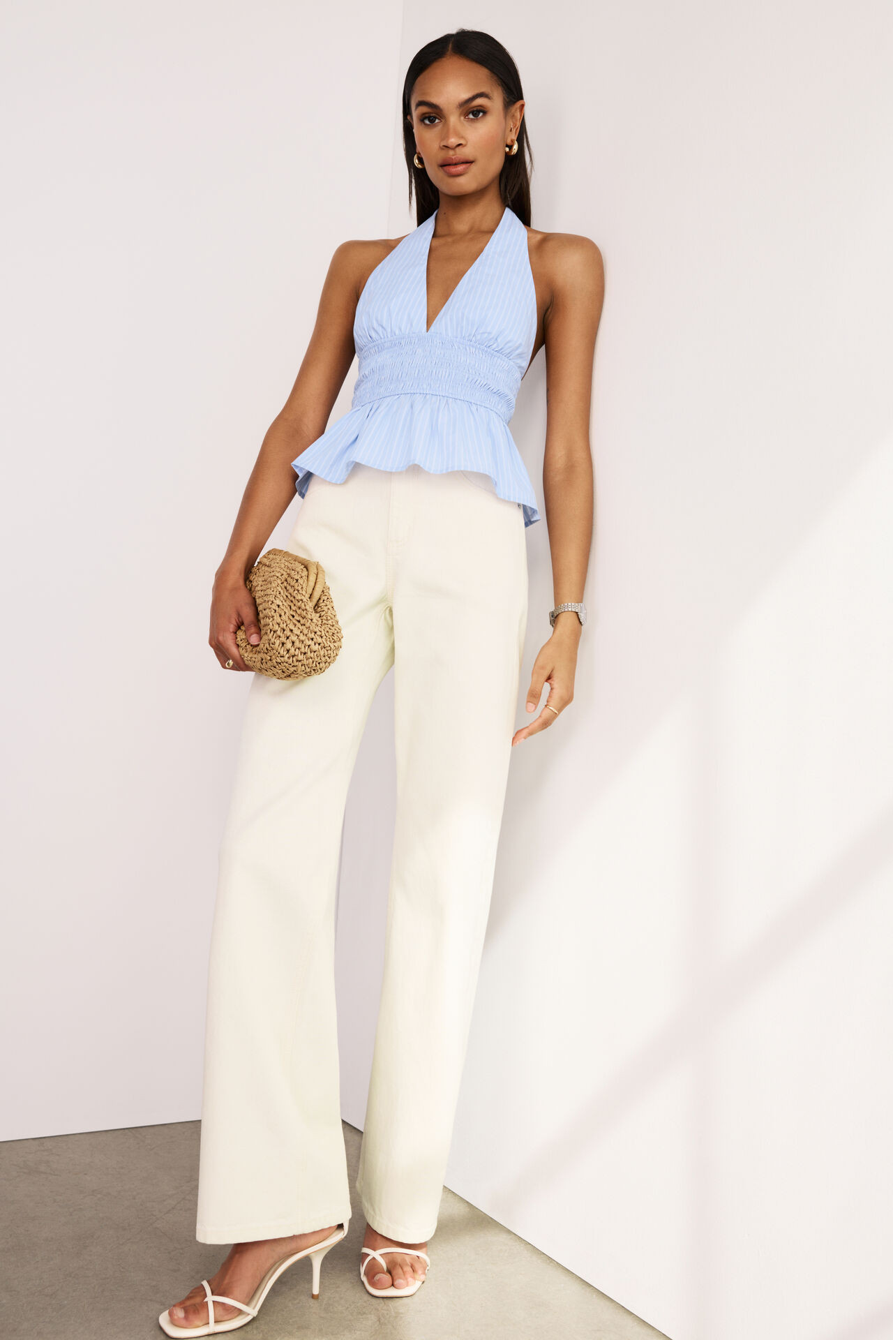 Heidi High Rise Wide Leg Jeans | Dynamite Clothing