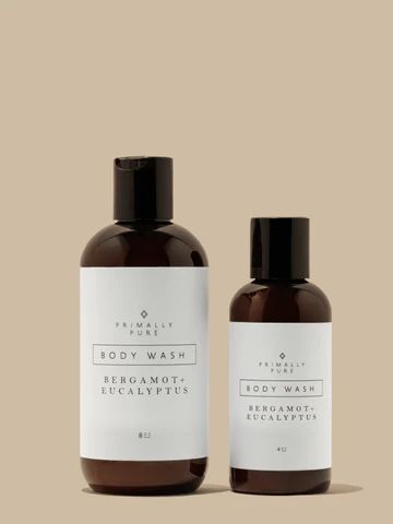 Bergamot + Eucalyptus Body Wash | Primally Pure