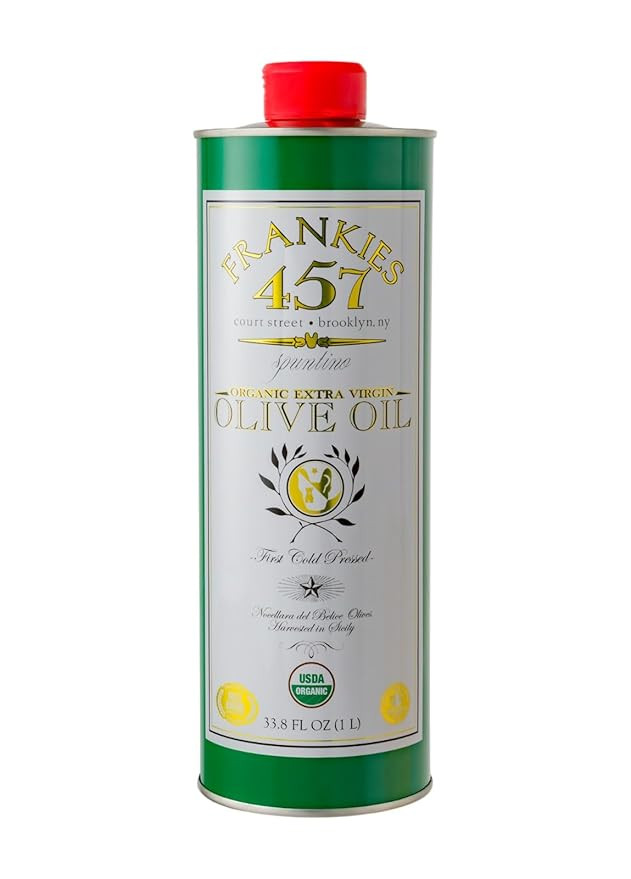 Frankies 457 Organic Extra Virgin Olive Oil - Premium Castelvetrano Olive Oil - Harvested in Sici... | Amazon (US)