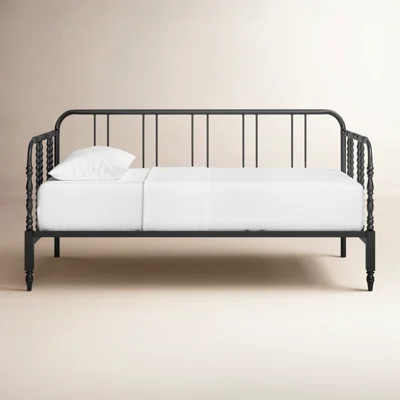 Iron Daybed with Spindle Detailing | Wayfair North America