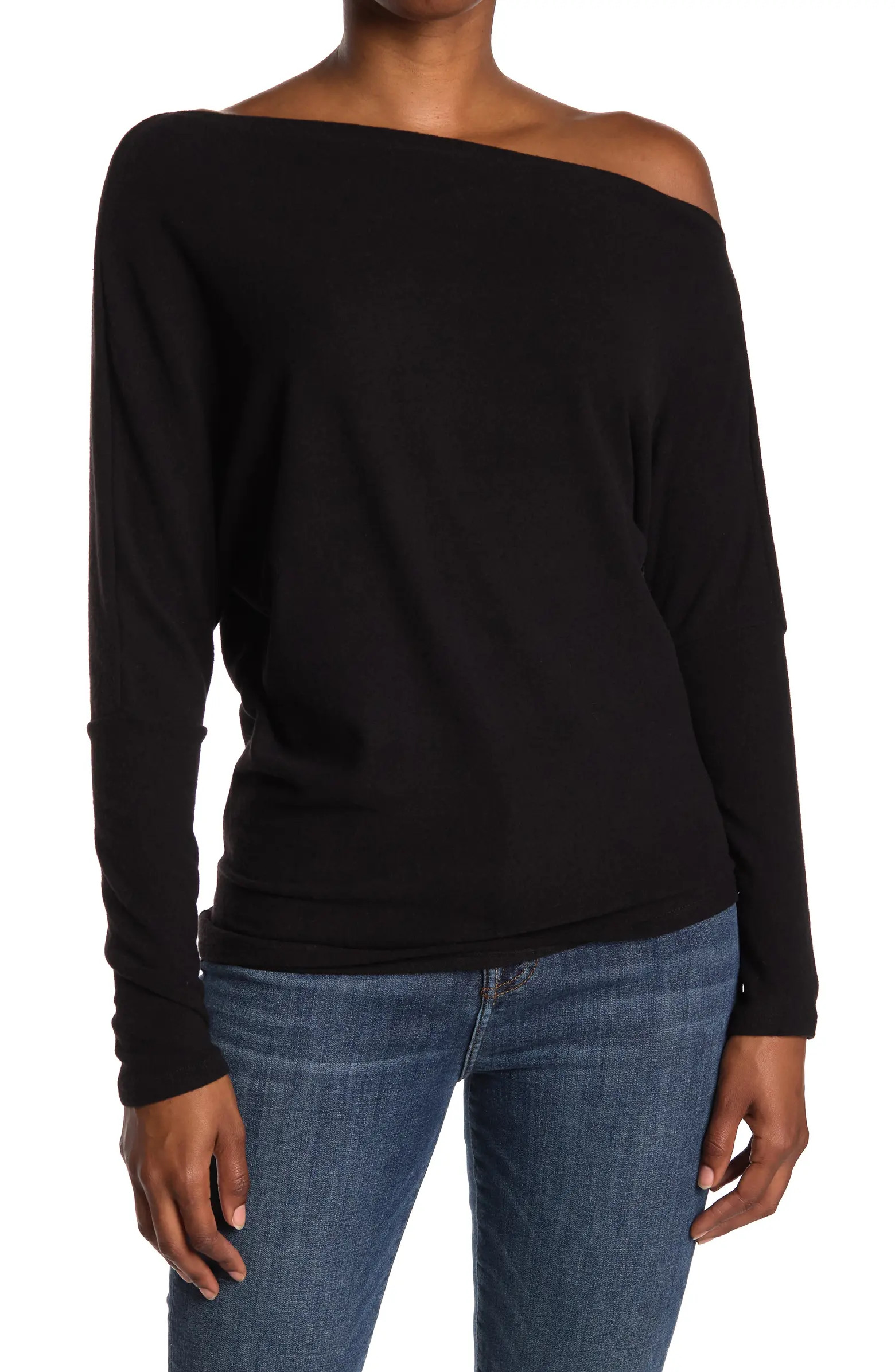ASTR the Label Off the Shoulder Long Sleeve Sweater | Nordstromrack | Nordstrom Rack