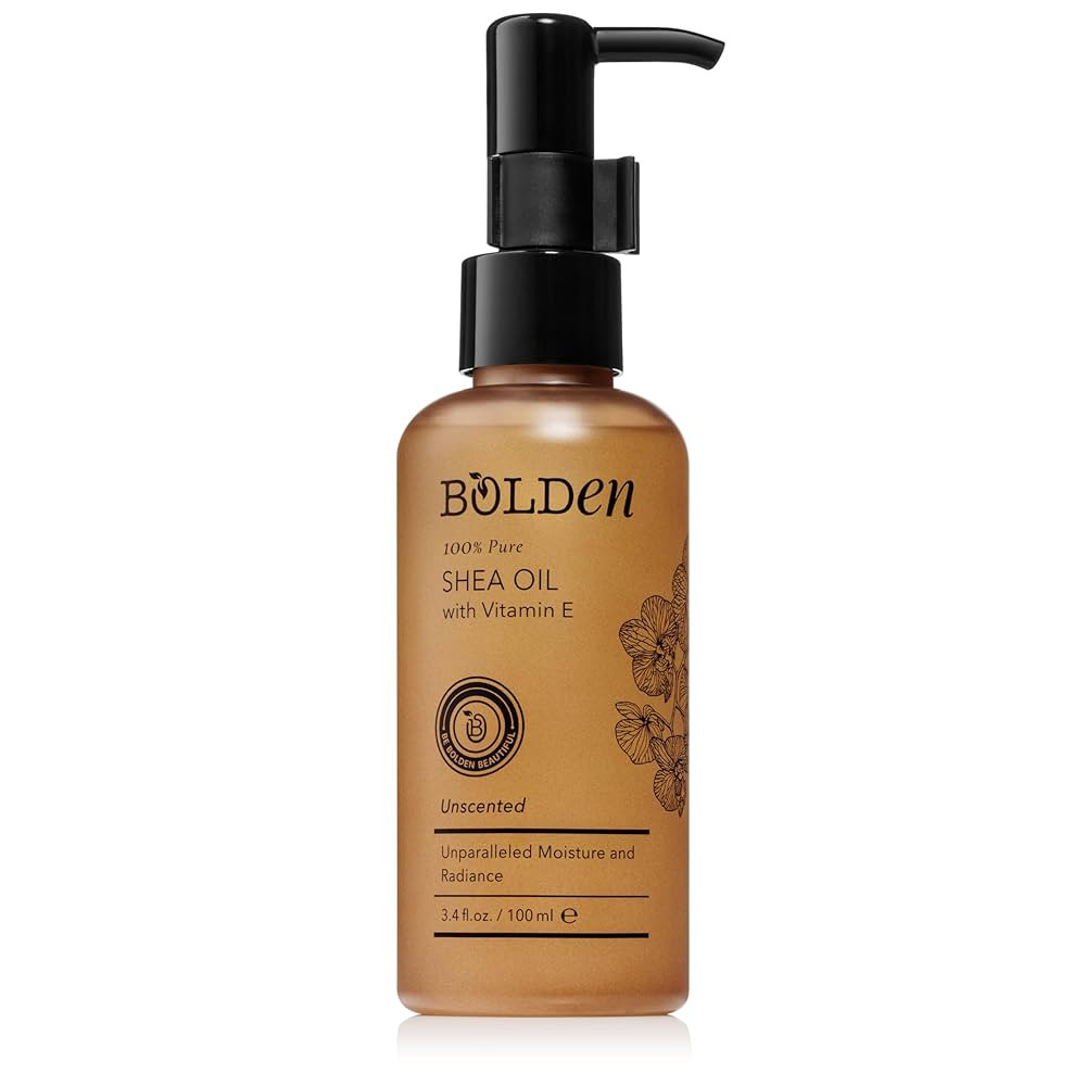 BOLDEN SHEA OIL with Vitamin E | 100% Natural | Unparalleled Moisture & Radiance for Skin & Hair ... | Amazon (US)