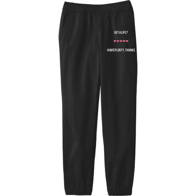 Gamer Get a Life  Youth Black Jogger Pants-XL | Target
