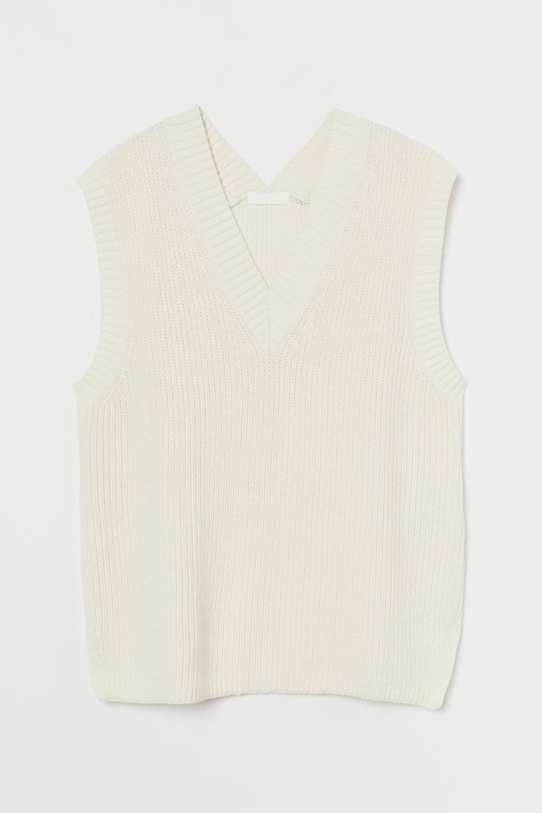 Wide-cut Sweater Vest | H&M (US)
