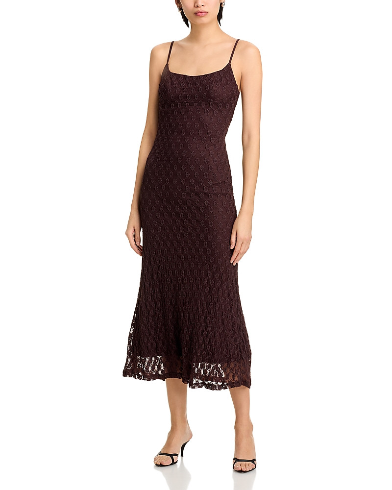 Bardot Adoni Crochet Midi Dress | Bloomingdale's (US)