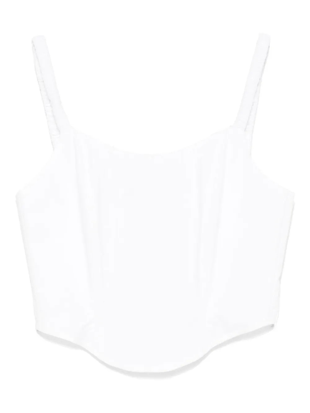 Erika Cavallini  Agata Corset Top | White | FARFETCH DE | Farfetch Global