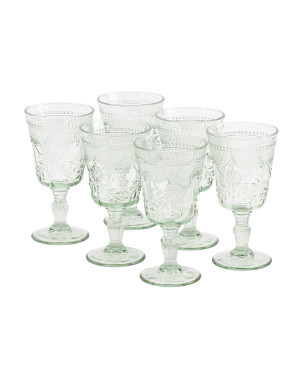 6pk Debutante Glass Set | TJ Maxx