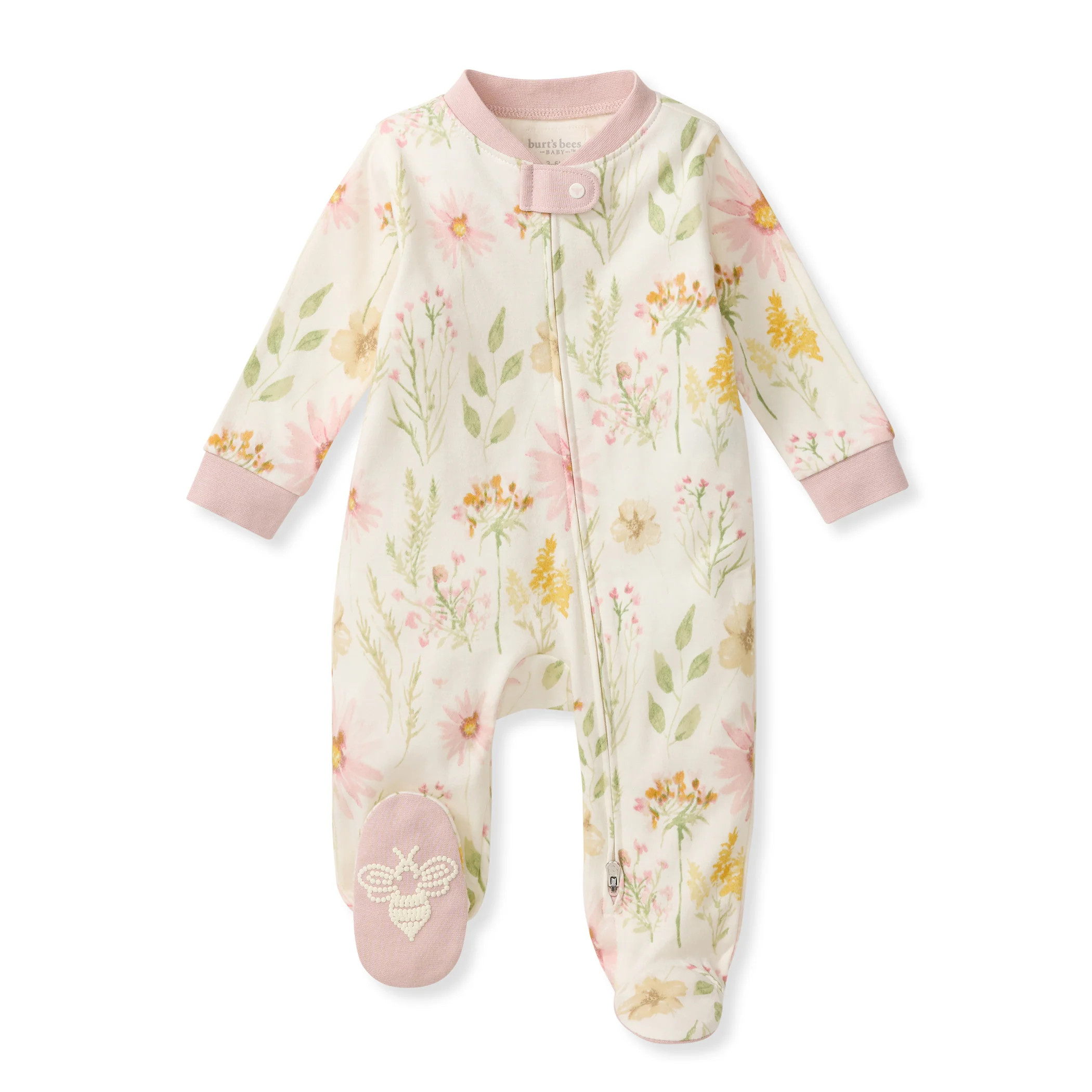 Wild Floral Organic Cotton Sleep & Play | Burt's Bees Baby