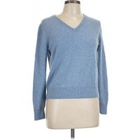 Quince Cashmere Pullover Sweater: Blue Sweaters & Sweatshirts - Size Large | ThredUp (US)