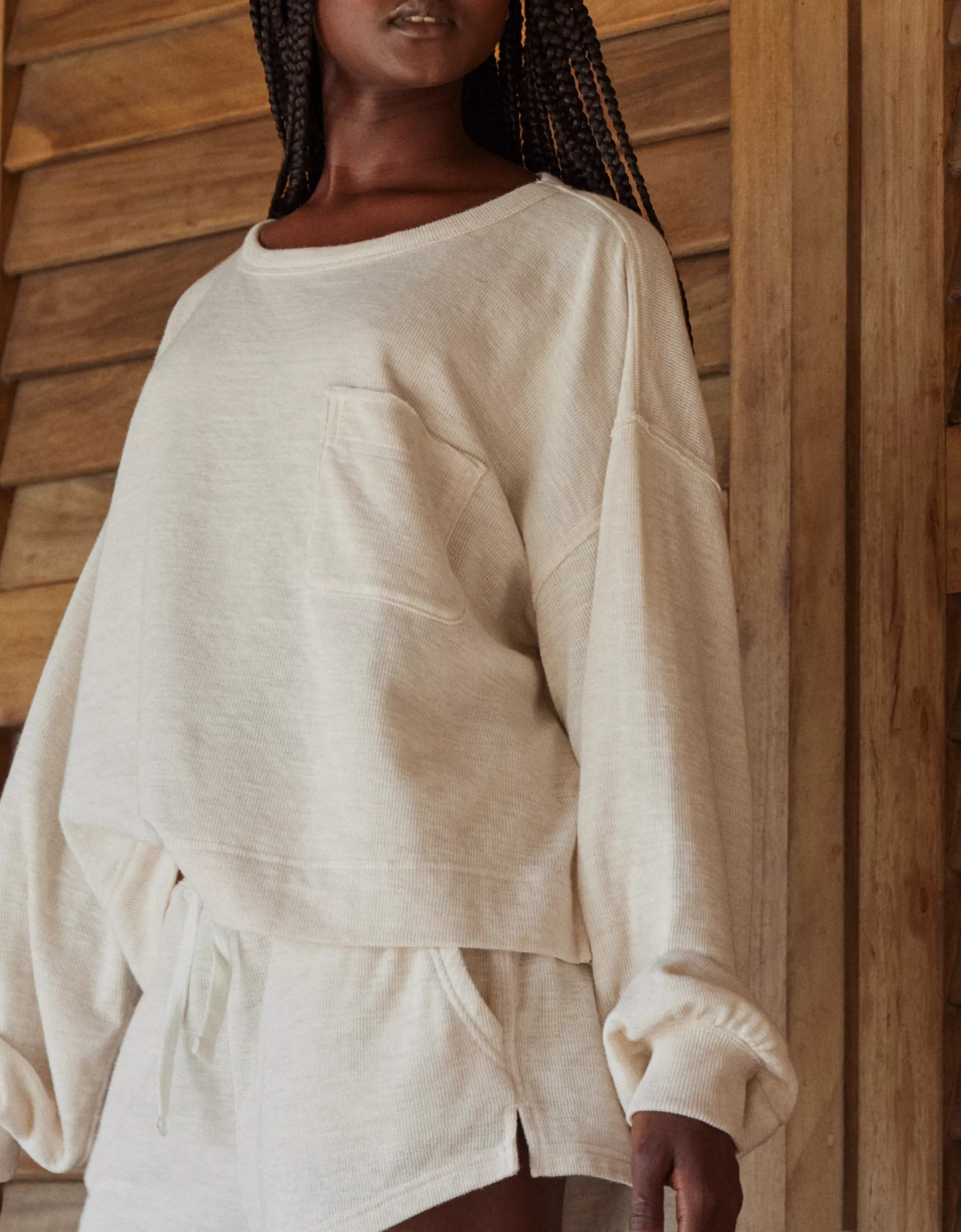 Aerie Endless Summer Crew Sweatshirt | Aerie