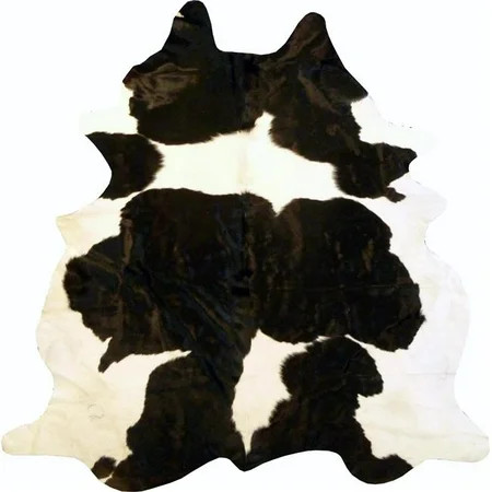 6' Holstein Brindled Cowhide Rug | Walmart (US)