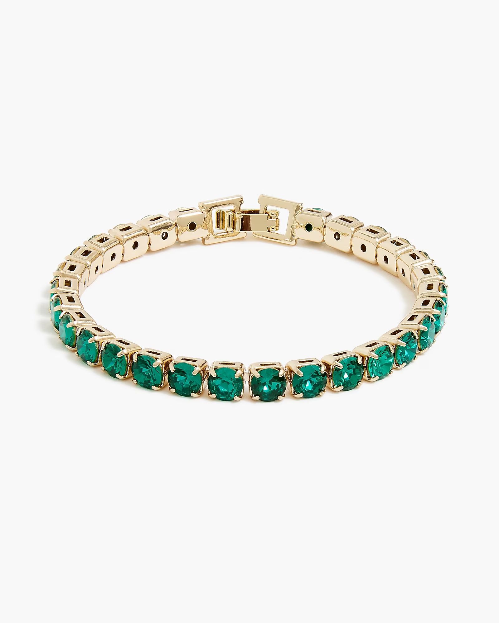 Crystal tennis bracelet | J.Crew Factory