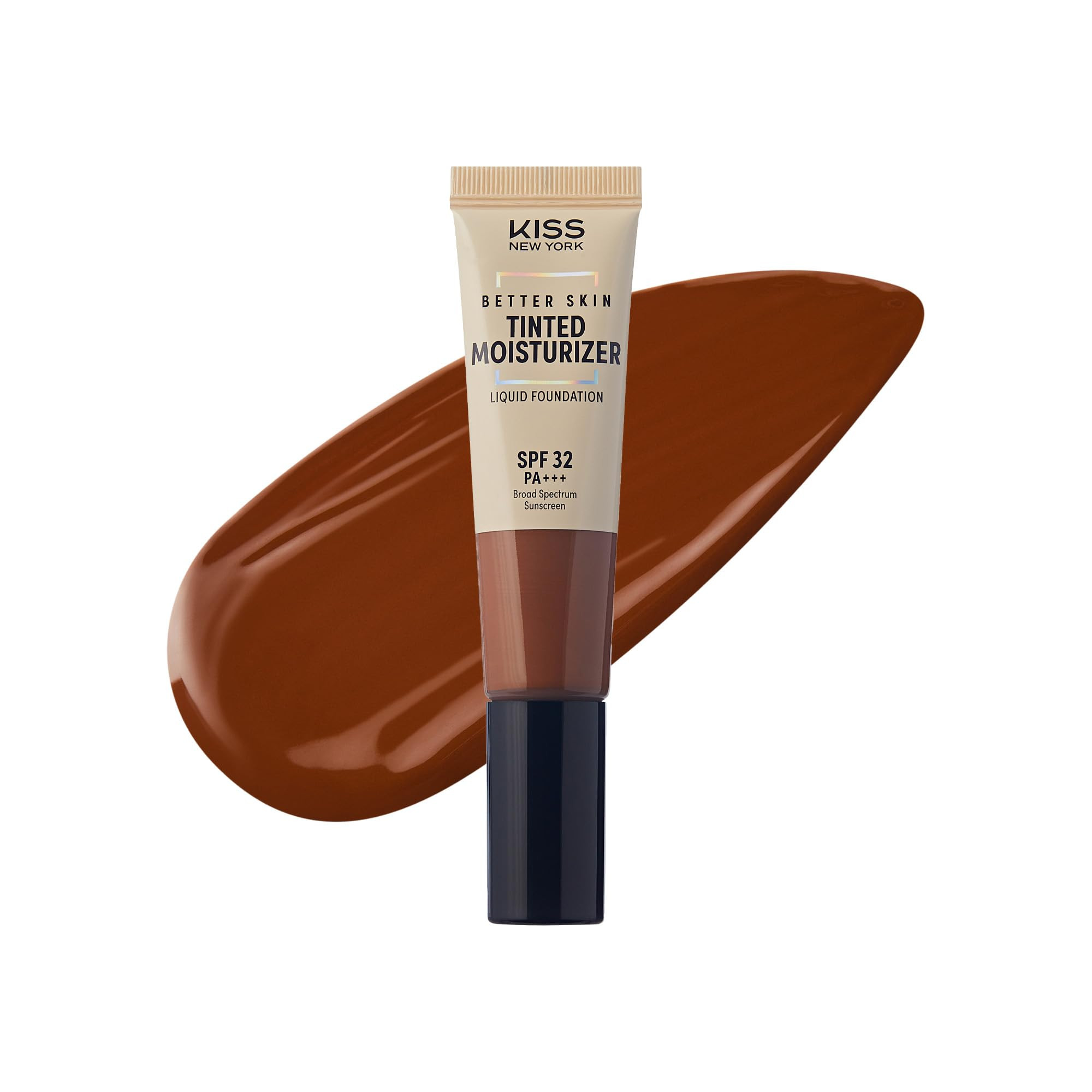 Tinted Moisturizer with SPF 32 PA+++ (Mocha), 12 Hour Hydrating Sunscreen for Face, No White Cast... | Amazon (US)