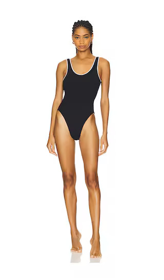 Faye One Piece in Black | Revolve Clothing (Global)