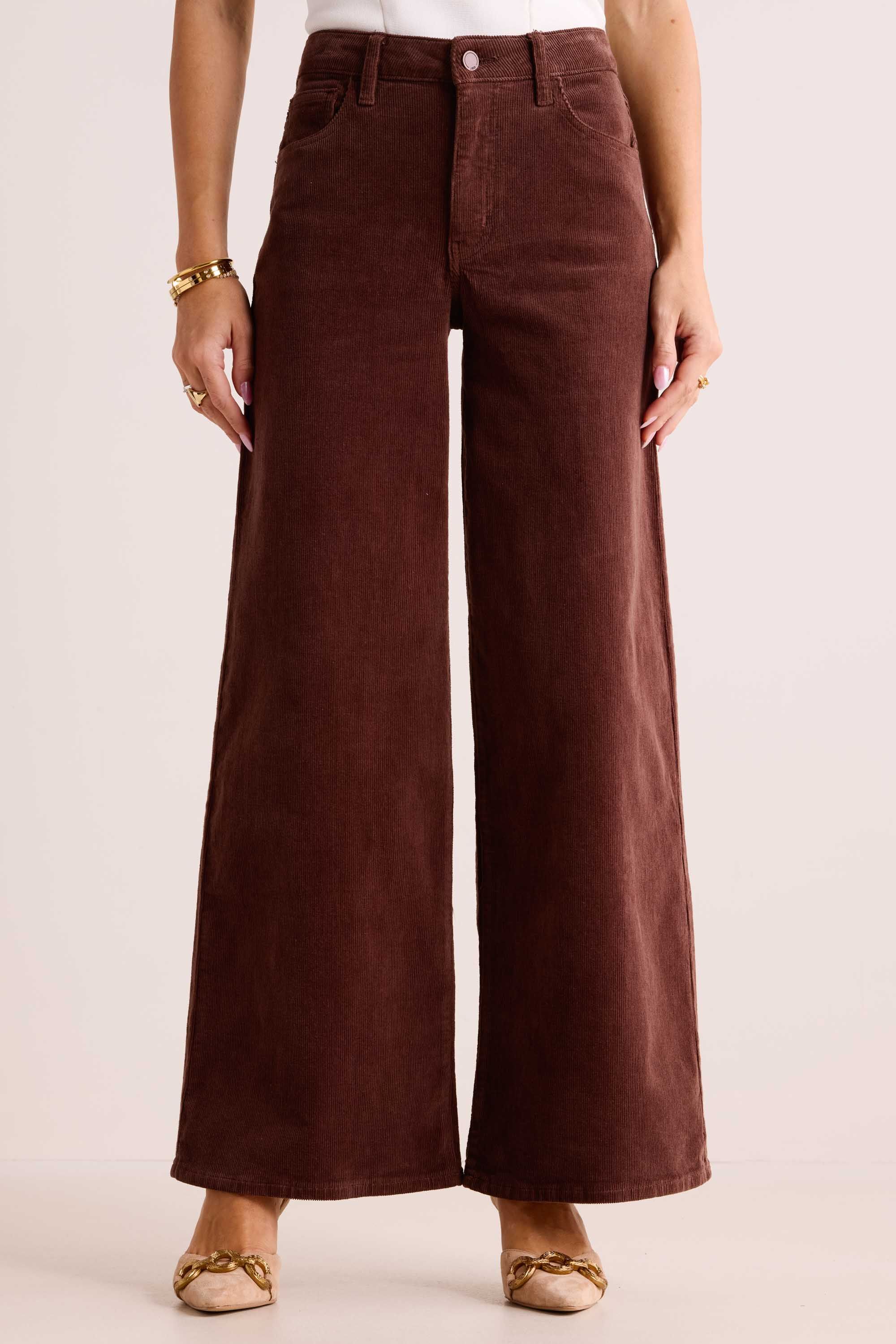 Natalie Pants - Brown | Avara