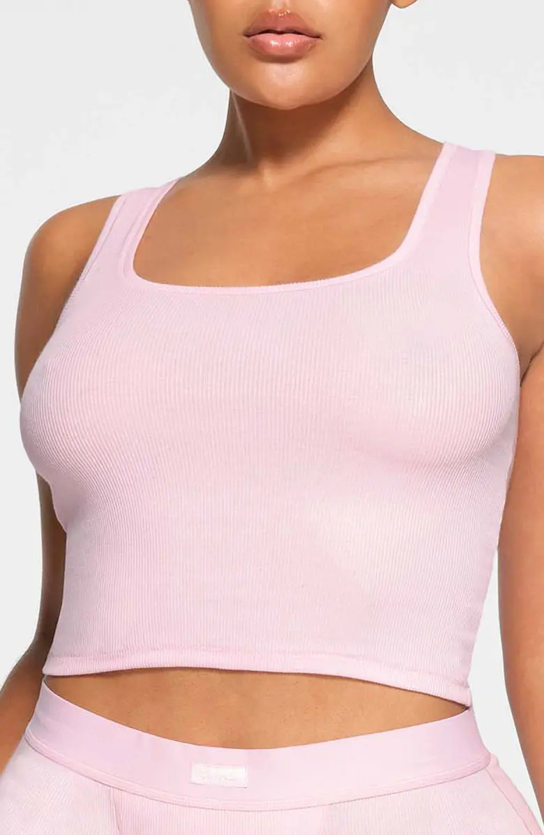 SKIMS 3-Pack Cotton Rib Tanks | Nordstrom | Nordstrom