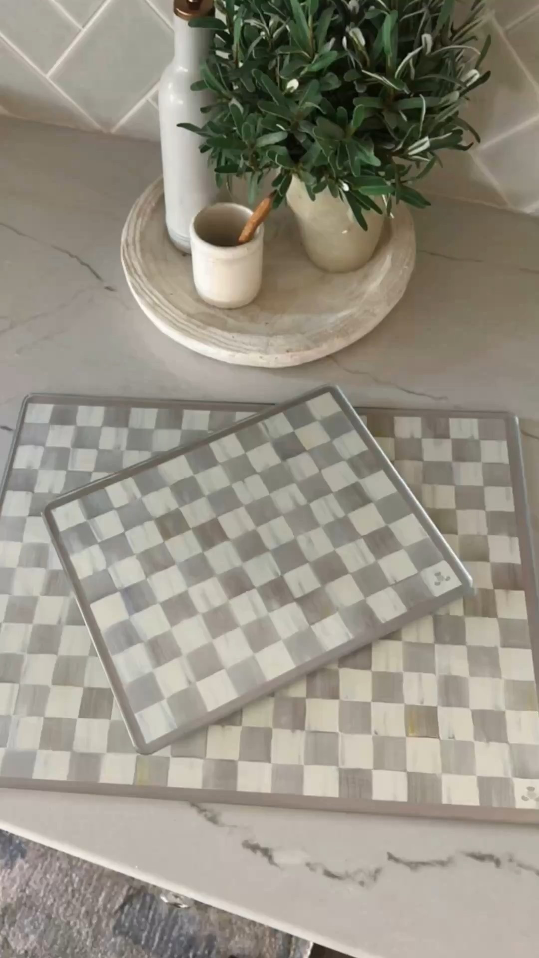 New Amazon home find! Love these MC checkerboard cutting boards.  Cute for display and serving too! 

#LTKHome