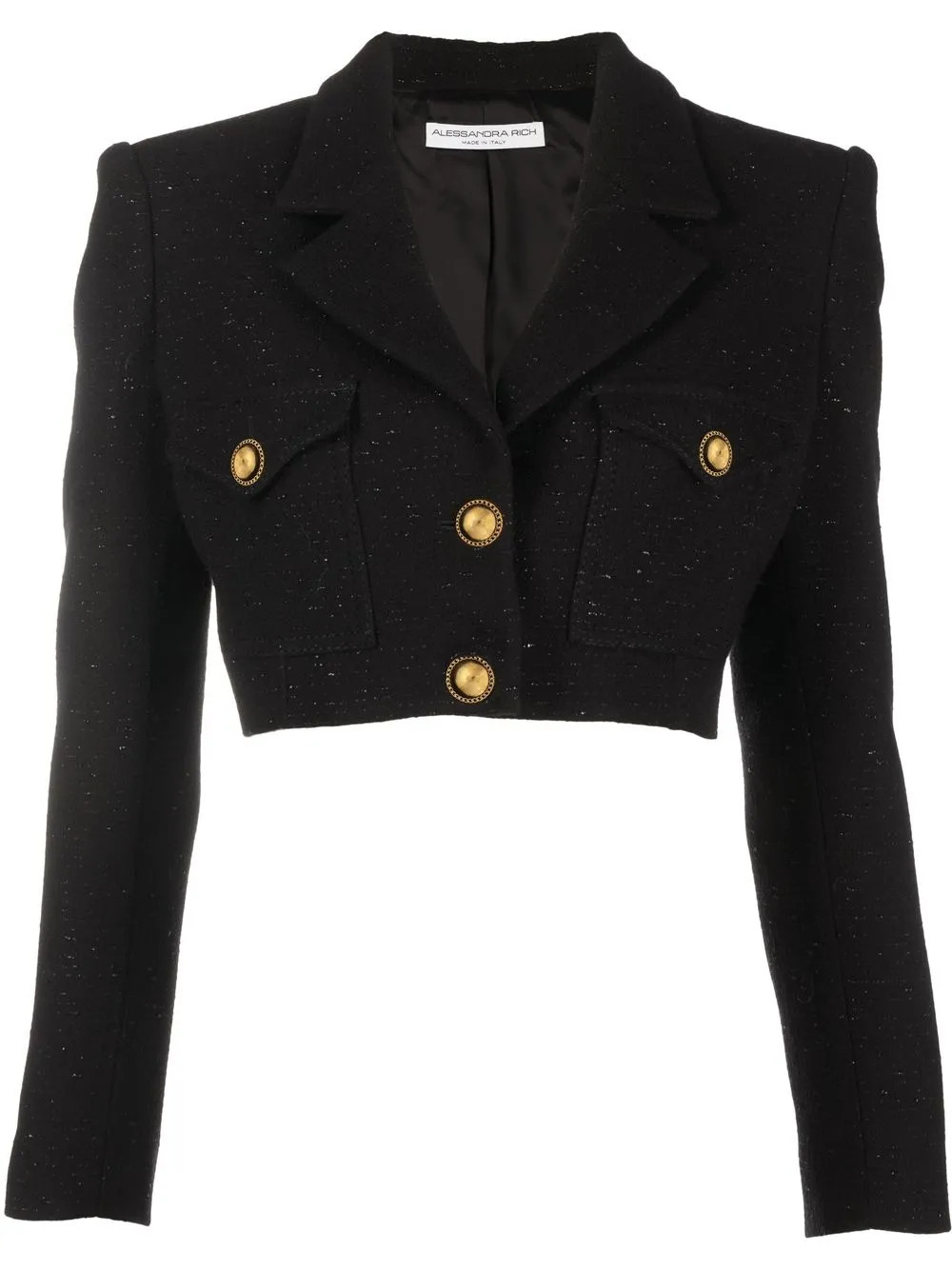 bouclé cropped jacket | Farfetch Global