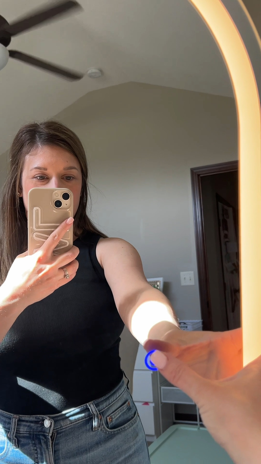 Light up full length mirror 

#LTKHome #LTKSaleAlert