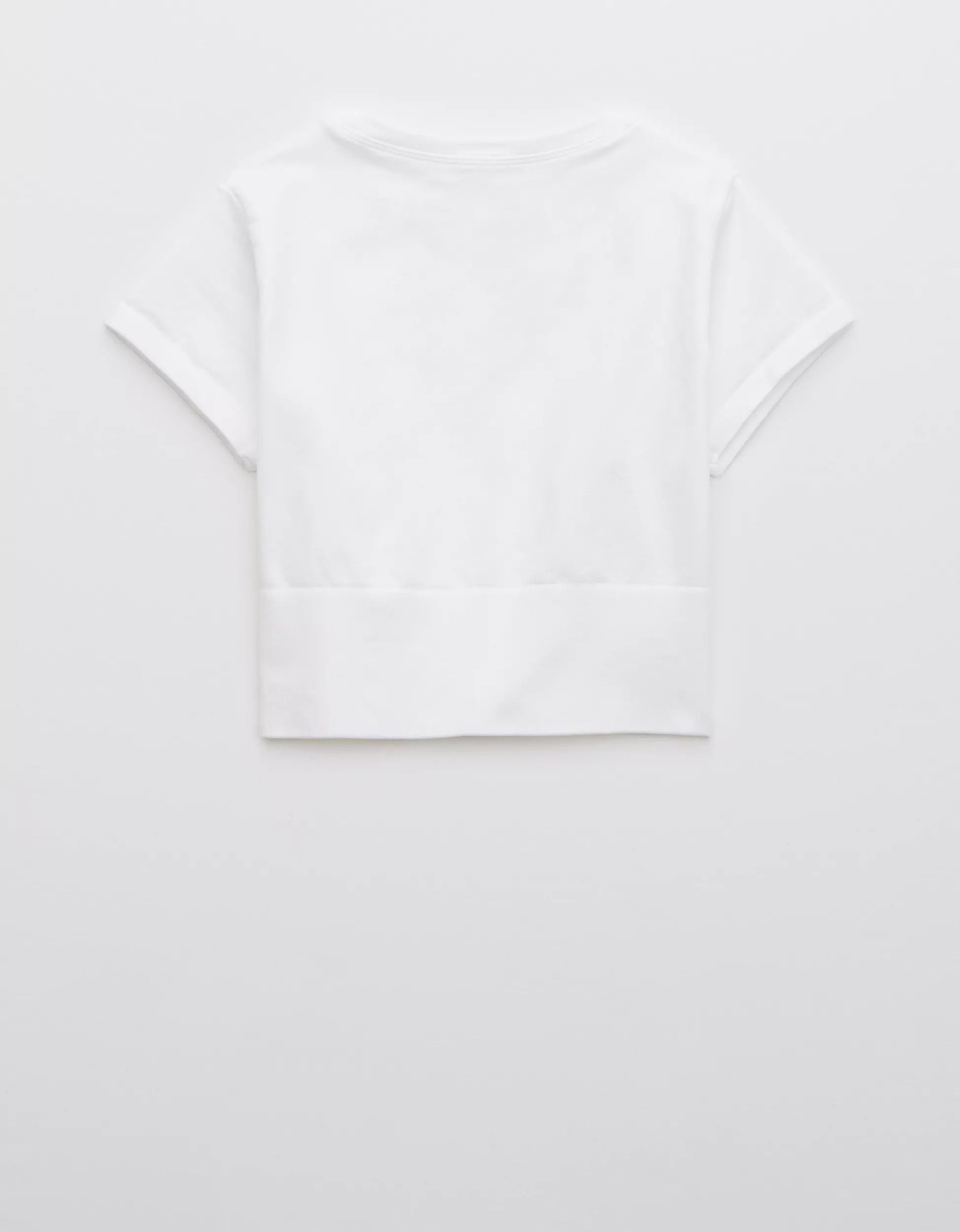 OFFLINE By Aerie Sidewalk Seamless Cropped T-Shirt | Aerie
