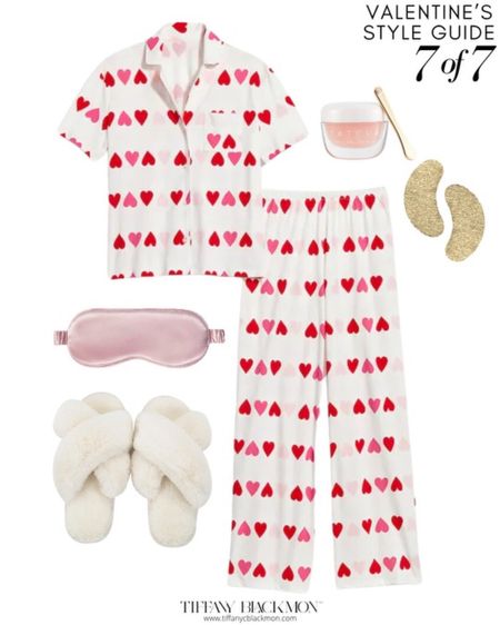 Valentines Styles: Comfy Clothes 

Heart pajamas  pjs  eye masks  lip mask  white furry slippers  comfortable  fashion  style tip 

#LTKstyletip #LTKGiftGuide #LTKSeasonal