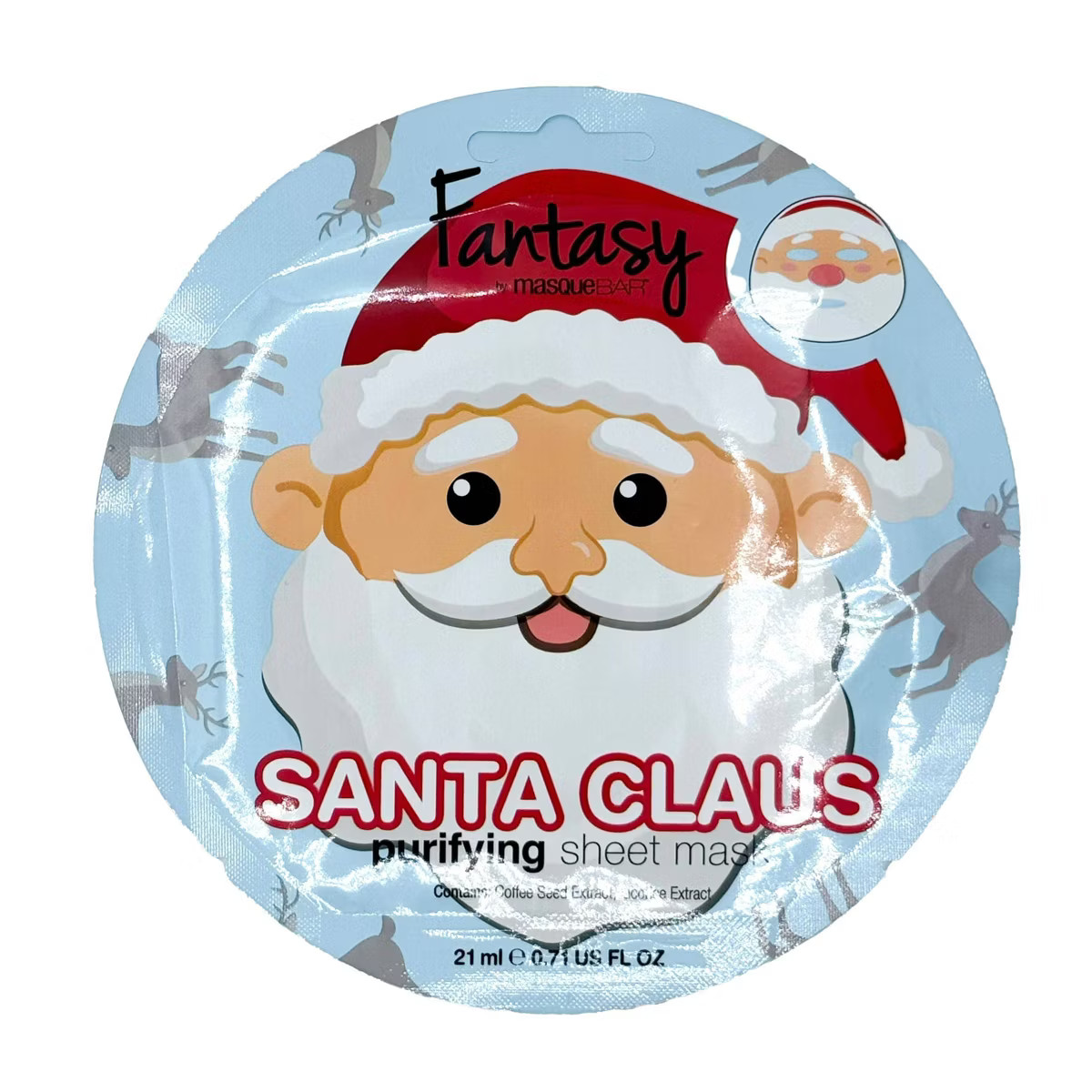 Fantasy by Masque Bar Santa Sheet Mask - 0.71 fl oz | Target