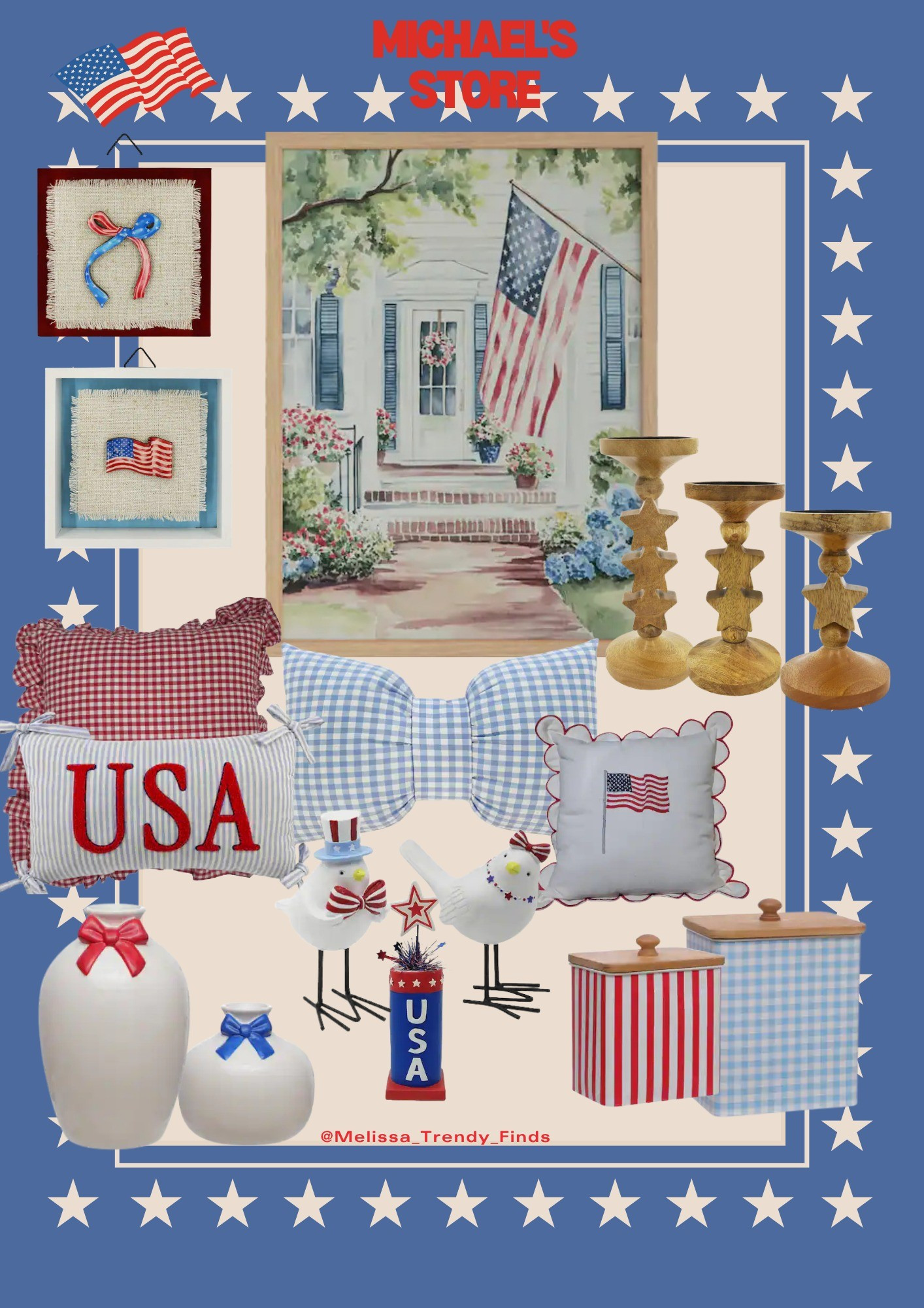 Michaels Store 4th Of July Decor 

#LTKSeasonal #LTKU #LTKHome