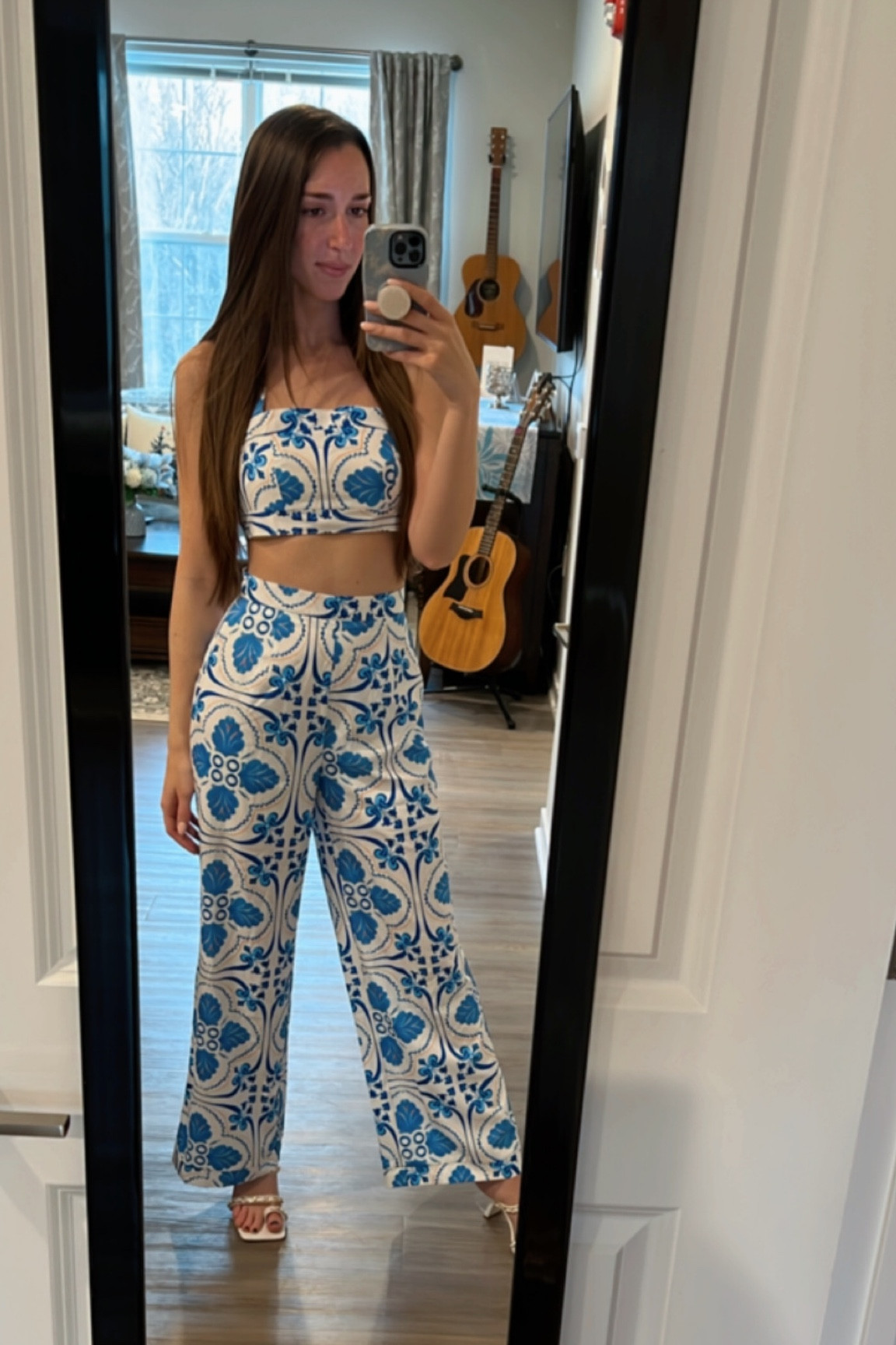 Obsessed with this two piece set from SHEIN! Use my coupon code- JOANNA01 to get 15% off this summer look 💙 

#LTKunder50 #LTKsalealert #LTKtravel
