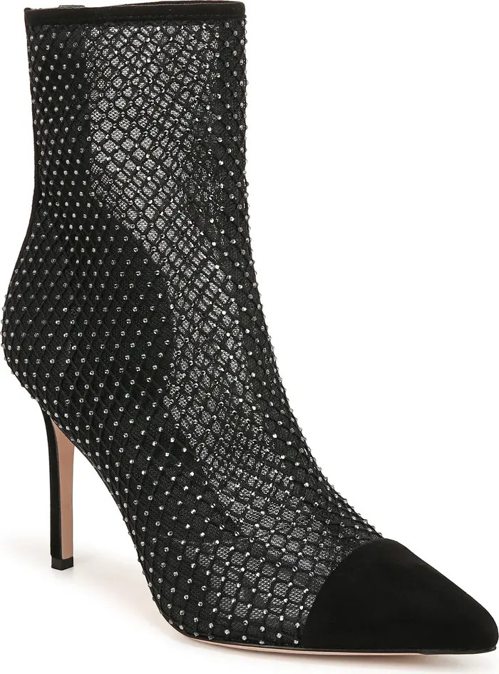 Lisa Cap Toe Mesh Bootie (Women) | Nordstrom
