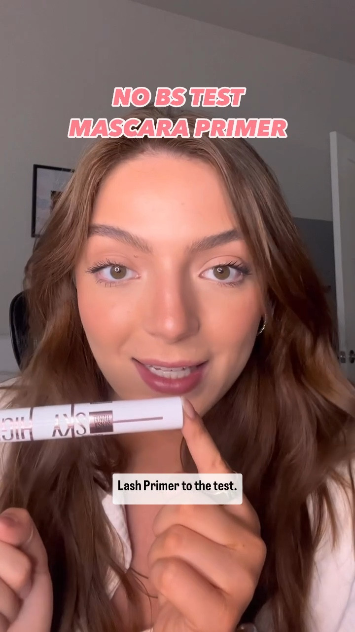 What do you think of the finish? Do you think you’d use it? 

🚨 ALSO, drop any other products you want a NO BS TEST for 😤

👁️👄👁️ if you want to know WHY mascara primer is even needed, check out my video: “WHY MASCARA PRIMER?” 

If you wanna shop this primer, it’s linked where it always is 🫶🏼

If youre looking for easy makeup tutorials, product reviews, everyday makeup ideas, skincare, or affordable makeup youve found the right place 🫶🏼  

My goal is always to use what we already have, keep it simple and approachable, and ON BUDGET, while expressing our creativity and feeling CUTE doing it ☺️ 

Using:
- @maybelline sky high tinted primer 
- @loreal lash paradise in shade blackest black 

Best mascara primer, lash primer vs no primer, sky high primer, does the sky high primer work, how to use mascara primer 

#beauty #beautywithphia #makeup  #nobstest #affordablemakeup #naturalmakeup #softglam #makeuptutorial  
#weareloreal #lorealparisfamily #lorealparis #makeupdecoded  #maybelline #mnyitlook 
#maybellinenewyork 

#LTKFindsUnder50 #LTKBeauty #LTKVideo