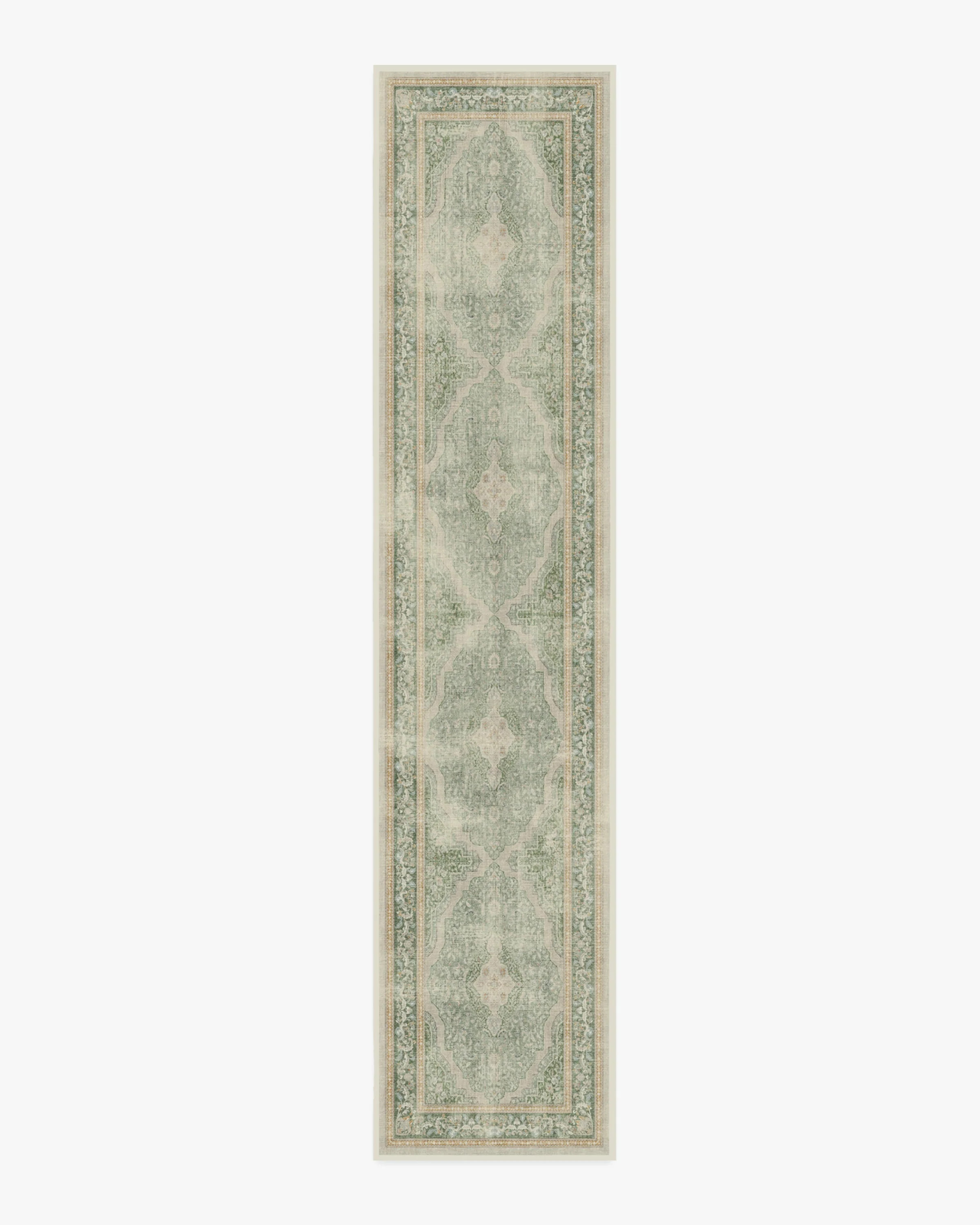 Adeline Natural Sage Tufted Rug | Ruggable