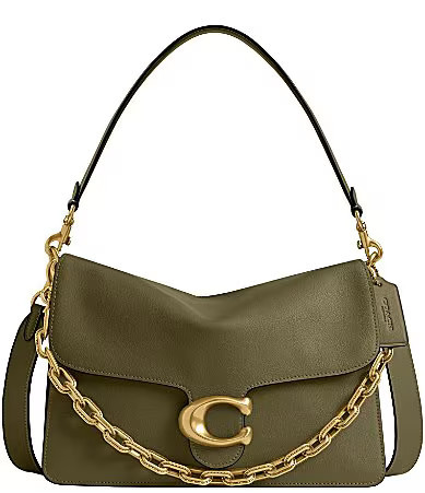 COACH Chain Tabby 30 Shoulder Bag - Olive | Dillard's