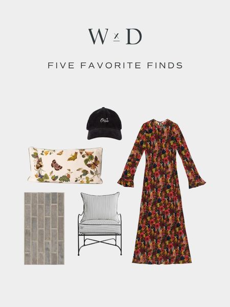 An embroidered lumbar pillow that epitomizes all that’s lovely about the English countryside, a new favorite pre-fall dress, plus more — shop this week’s Five Favorite Finds ✨

#LTKstyletip #LTKhome #LTKeurope