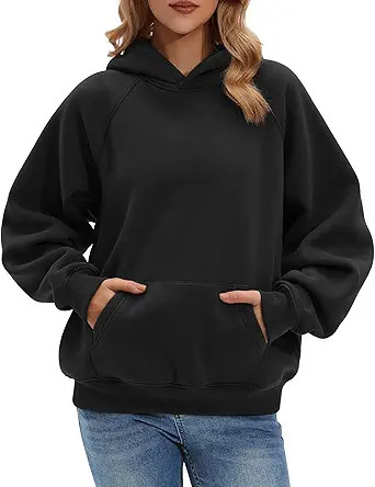 STELLE Women Hoodies Oversized Fleece Long Sleeve Comfy Casual Pullover Sweatshirts 2026 Winter F... | Amazon (US)