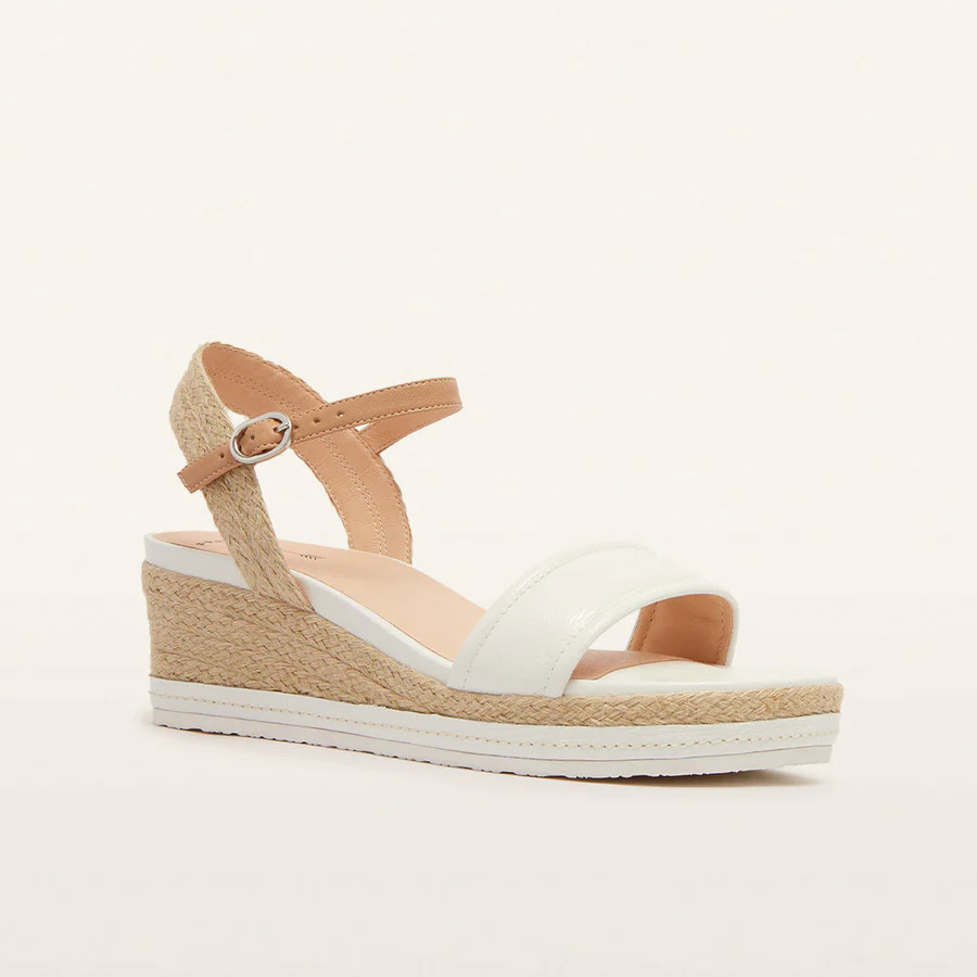 Harris White Grain Heels | FRANKIE4 | FRANKIE4