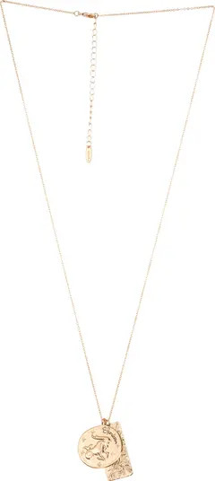 Long Zodiac Charm Necklace | Nordstrom