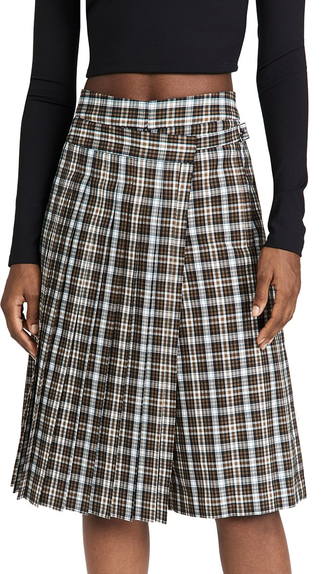 Costelle Menswear Pleated Wrap Culottes | Shopbop