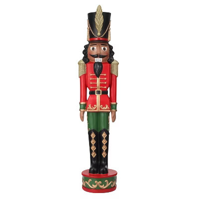 Haute Décor 37" Christmas Decorative Nutcracker Red/Green | Target