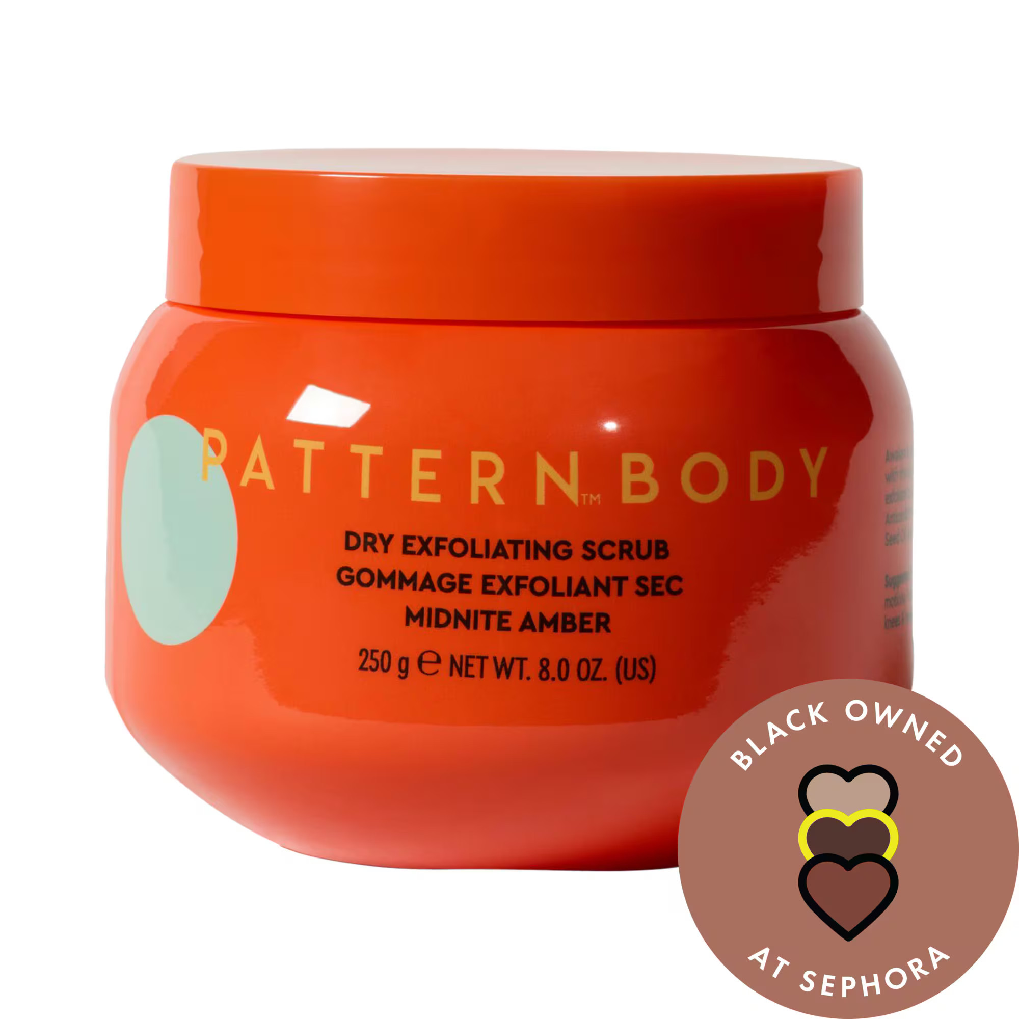 PATTERN by Tracee Ellis Ross Dry Exfoliating Body Scrub with Dead Sea Salt In Midnite Amber 8oz/250g | Sephora (US)